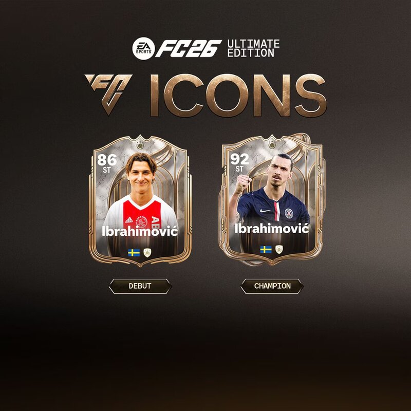Todos los nuevos ICONOS que tendremos en EA Sports FC 26 revelados oficialmente