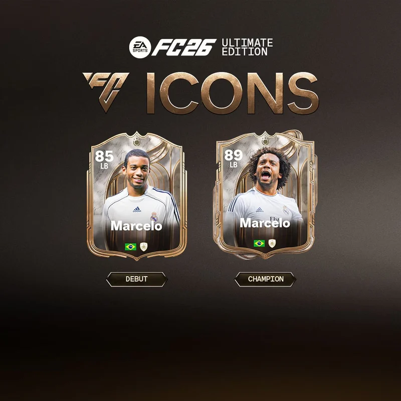 Todos los nuevos ICONOS que tendremos en EA Sports FC 26 revelados oficialmente