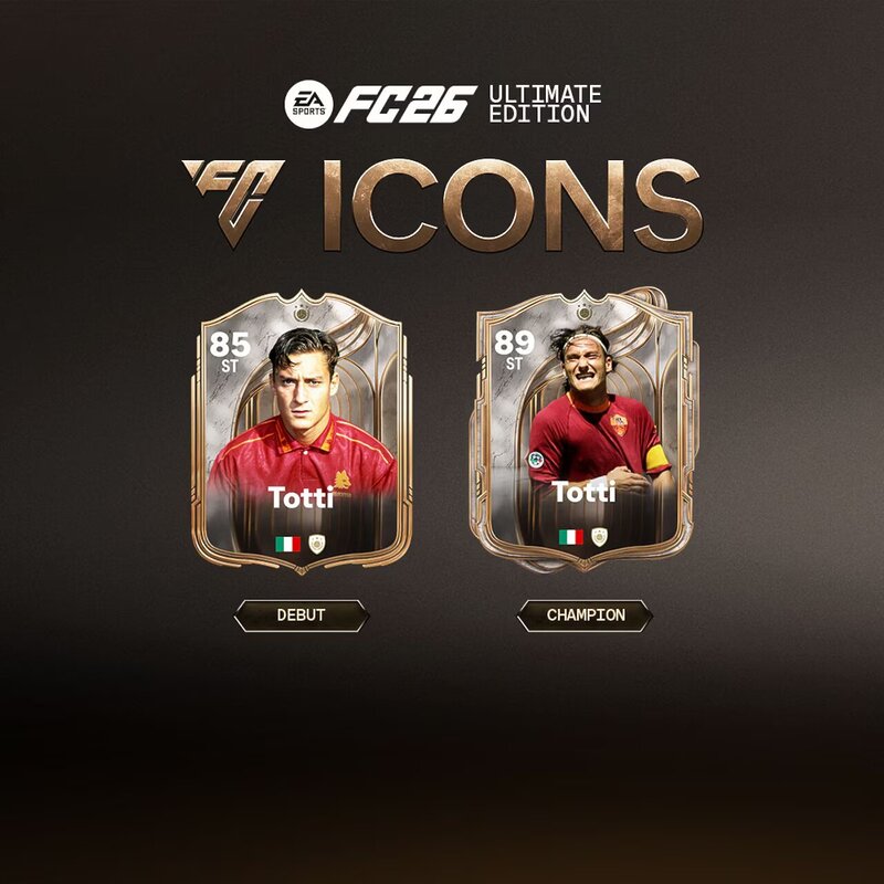 Todos los nuevos ICONOS que tendremos en EA Sports FC 26 revelados oficialmente