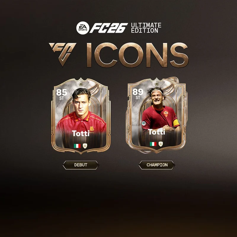 Todos los nuevos ICONOS que tendremos en EA Sports FC 26 revelados oficialmente