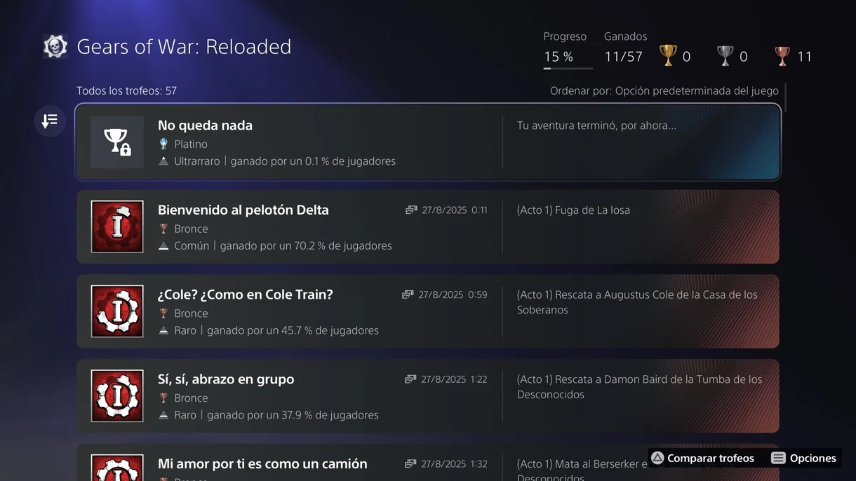 El mensaje oculto en Gears of War: Reloaded que revela que más juegos de la saga llegarán a PlayStation