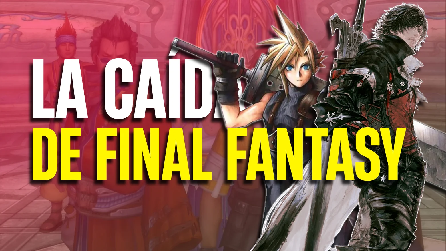 la caída de final fantasy