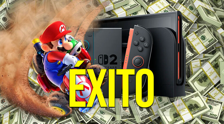 Imagen de La nueva era de Nintendo: Switch 2 supera los 6 millones y Mario Kart World no se queda atrás