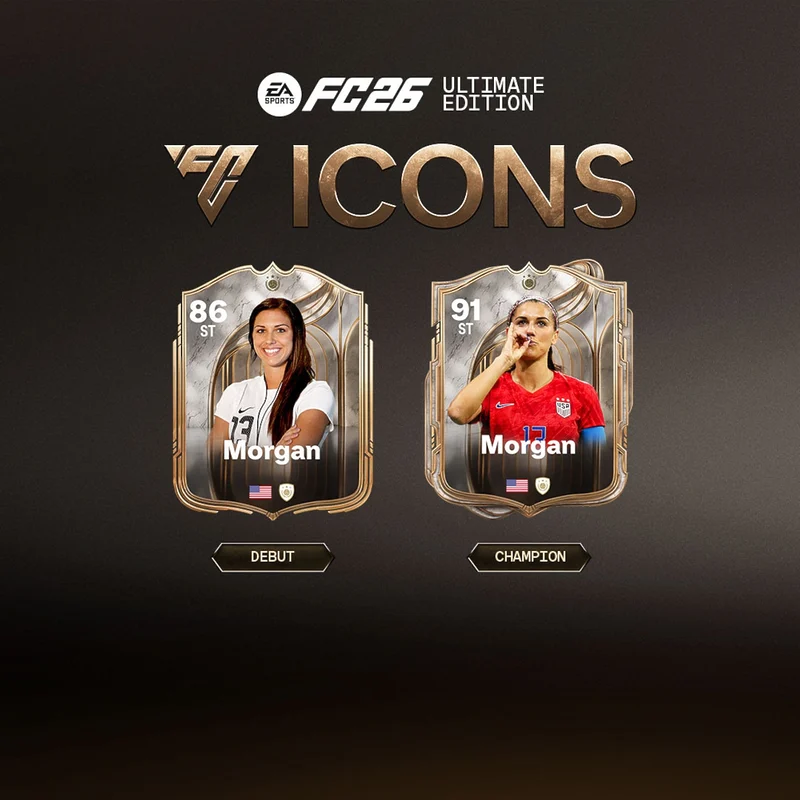 Todos los nuevos ICONOS que tendremos en EA Sports FC 26 revelados oficialmente