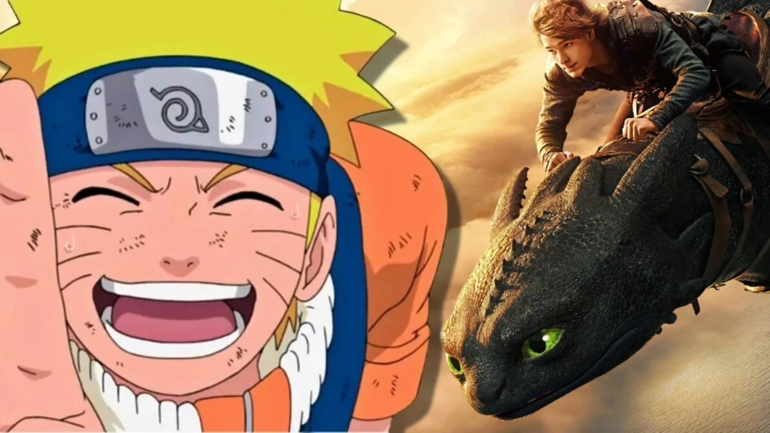 naruto como entrenar a tu dragon crossover (1)