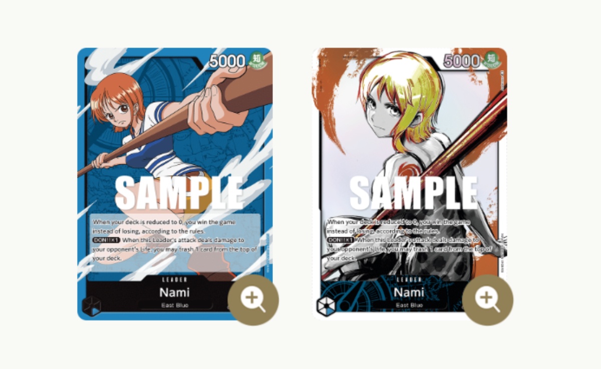 Cartas de Nami
