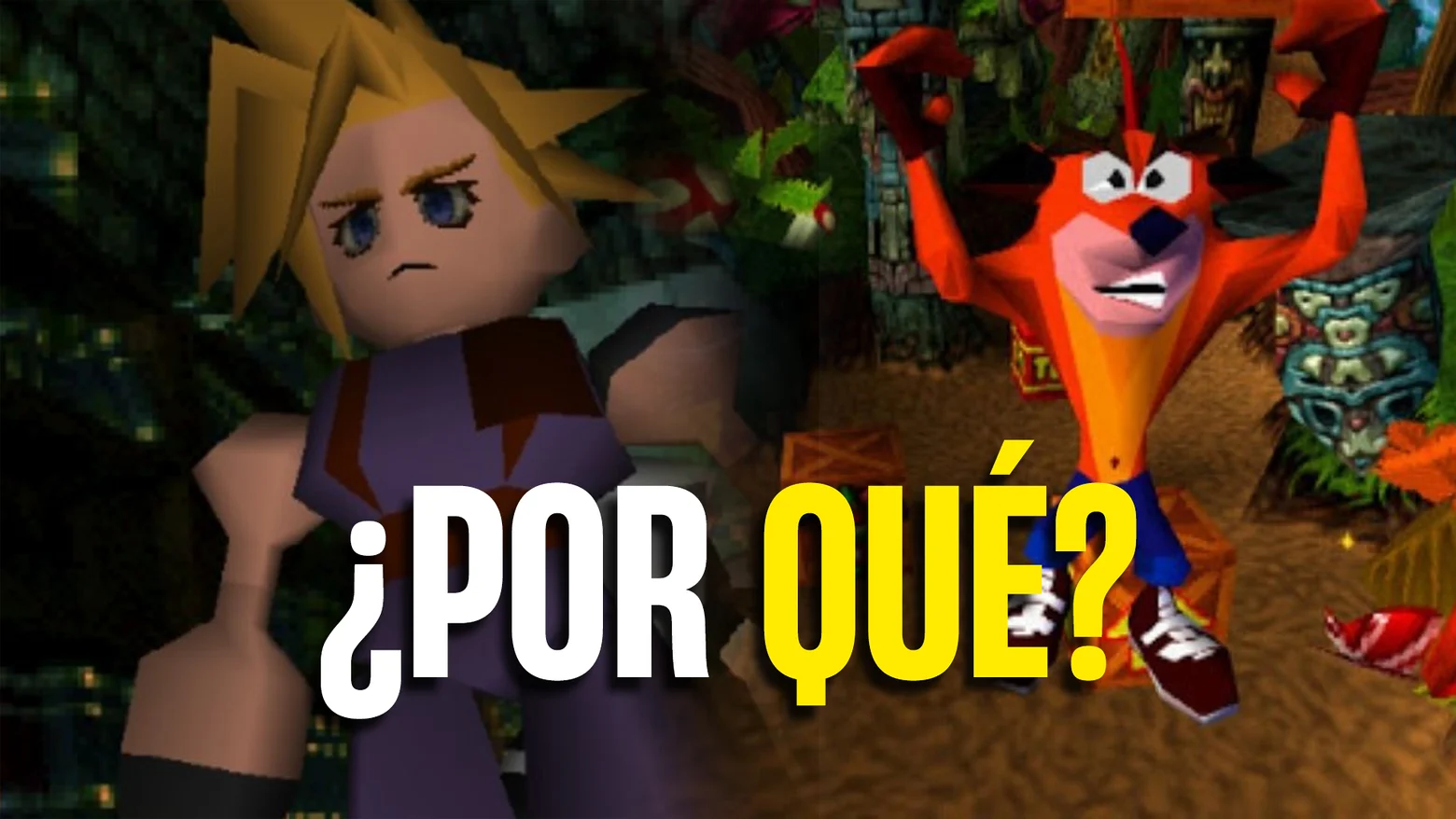 POR QUE nostalgia graficos ps1