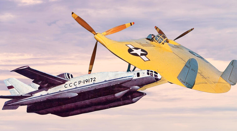 Imagen de Aviones de otro mundo: Cinco prototipos de la aviación que vencieron al sentido común