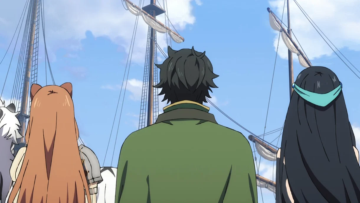 The Rising of the Shield Hero Naofumi Raphtalia Sadeena
