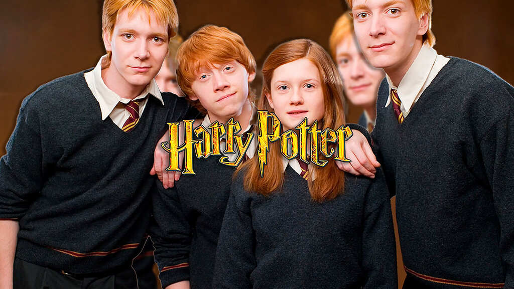 weasley harry potter hermanos