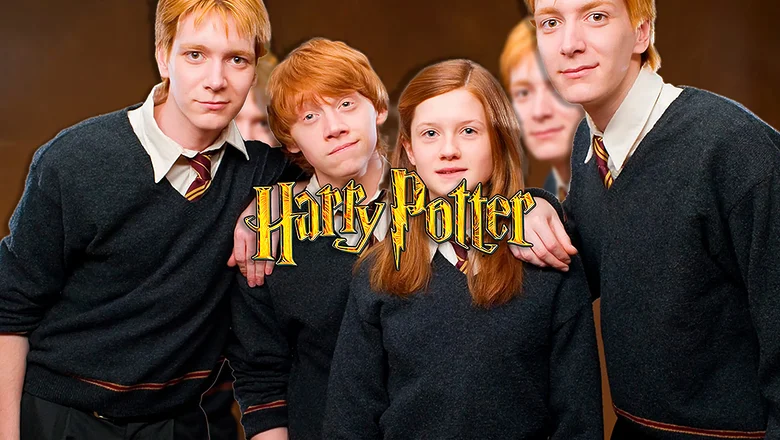 weasley harry potter hermanos