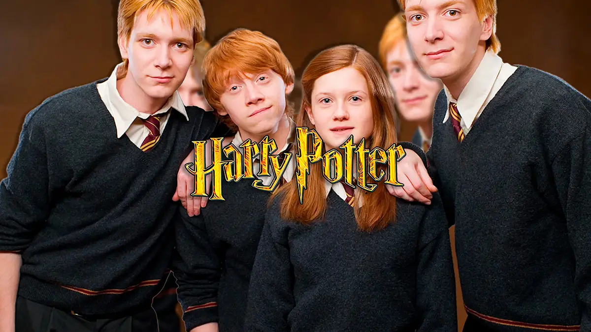 weasley harry potter hermanos