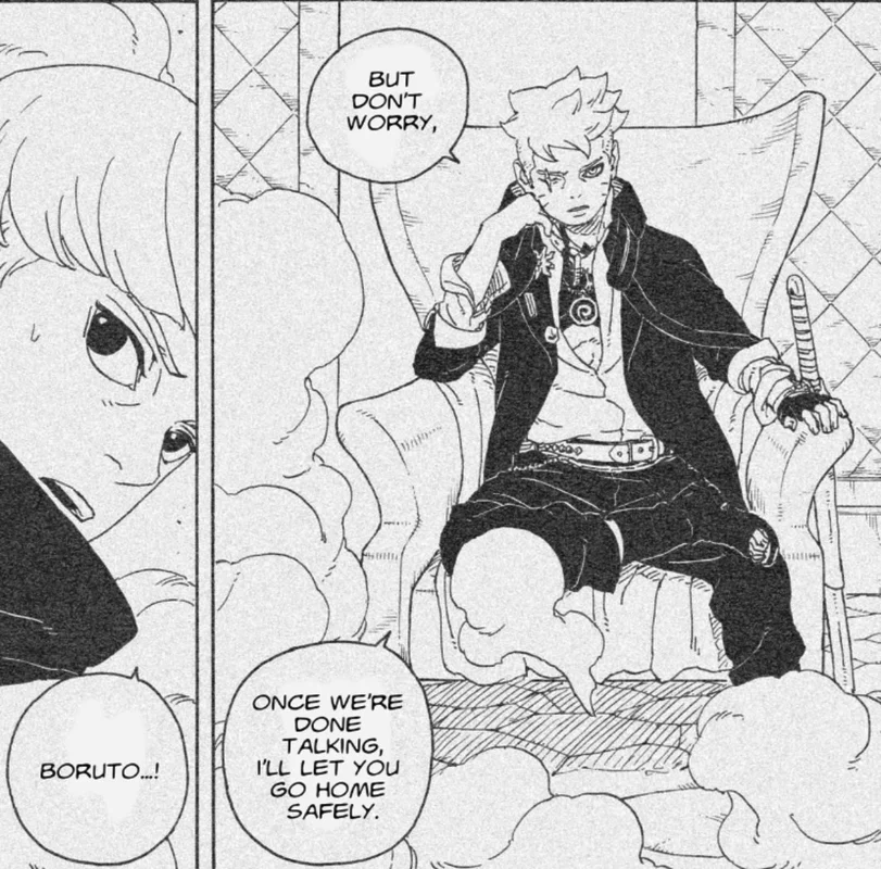 Viñeta filtrada del capítulo 26 de Boruto TBV