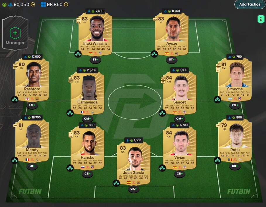 EA Sports FC 26: la MEJOR plantilla y BARATA de LaLiga para empezar en Ultimate Team