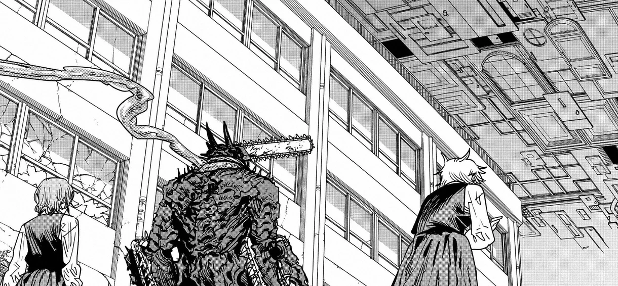 viñeta del capítulo 214 de chainsaw man