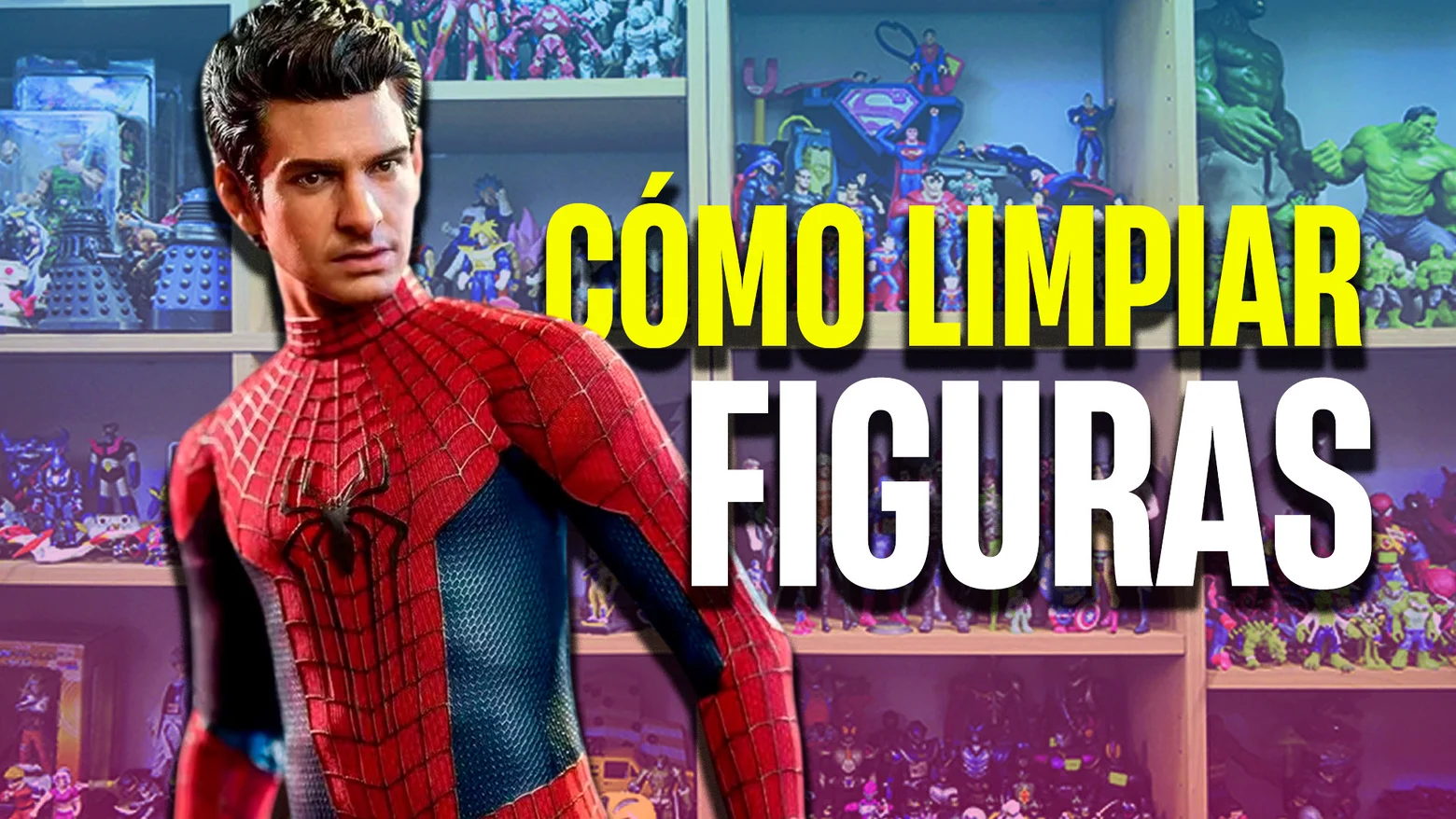 Cómo limpiar figuras