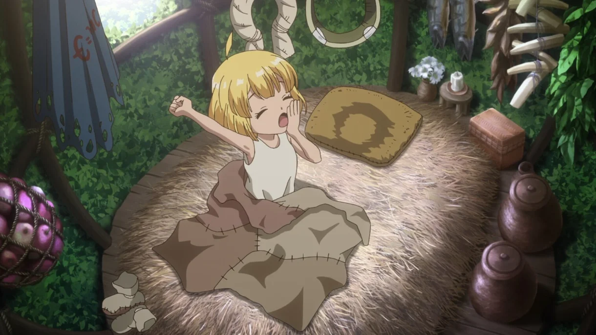 Dr Stone Science Future Suika habitacion