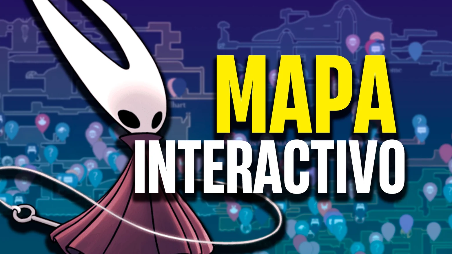 Mapa interactivo de Hollow Knight Silksong