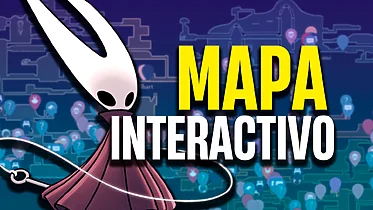 Imagen de Si buscas una guía de Hollow Knight: Silksong, este mapa interactivo muestra todos sus coleccionables y secretos