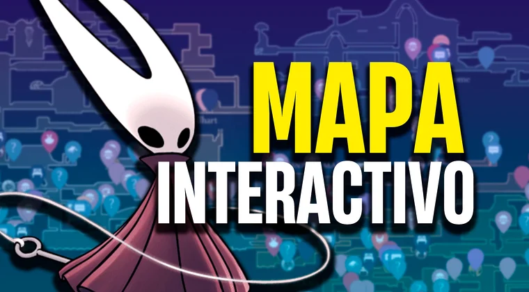 Imagen de Si buscas una guía de Hollow Knight: Silksong, este mapa interactivo muestra todos sus coleccionables y secretos