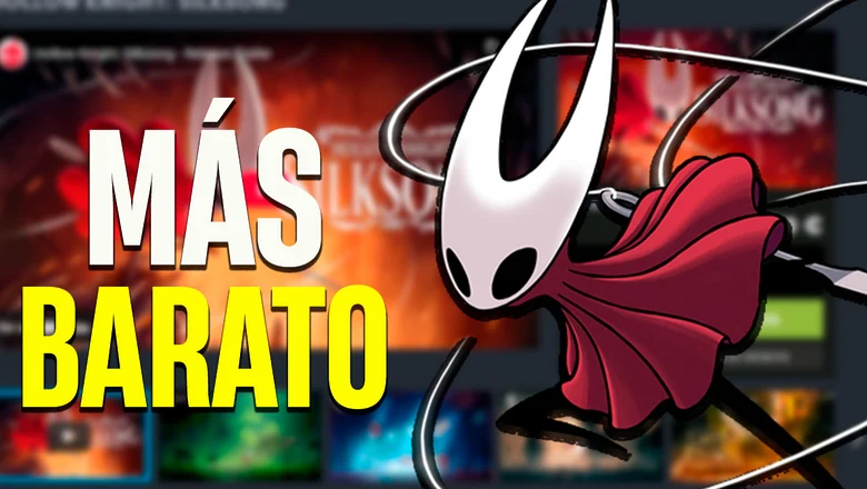 Cómo conseguir Hollow Knight Silksong más barato