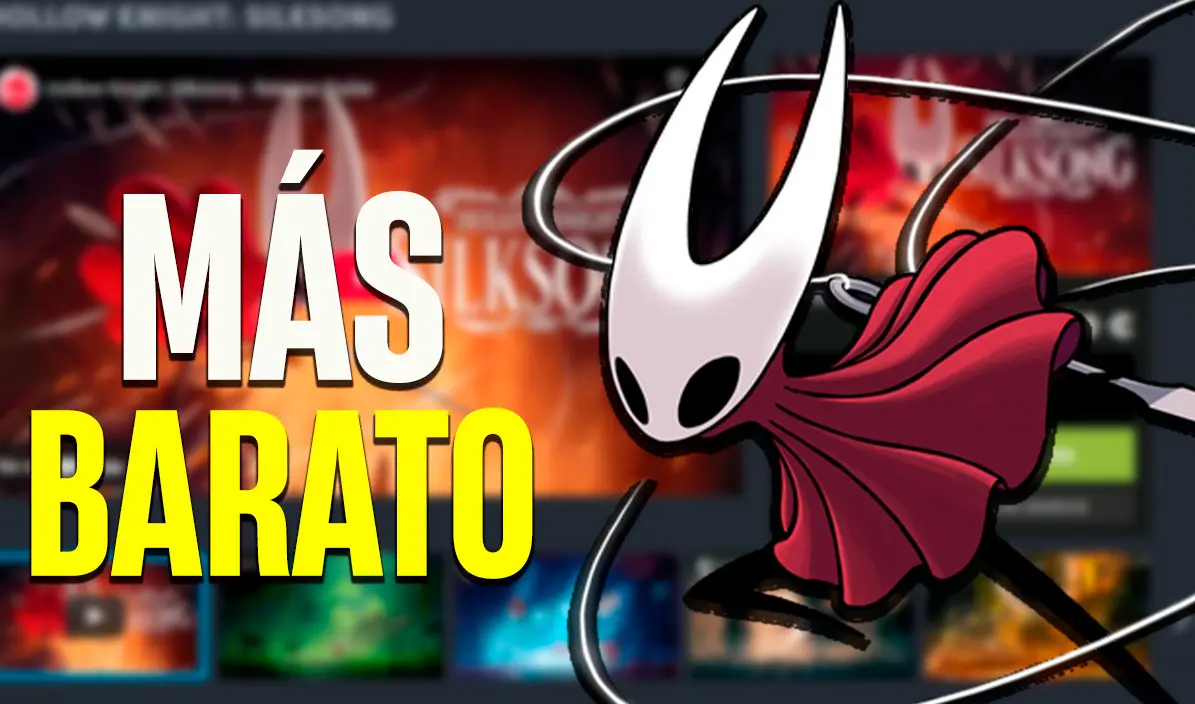 Cómo conseguir Hollow Knight Silksong más barato