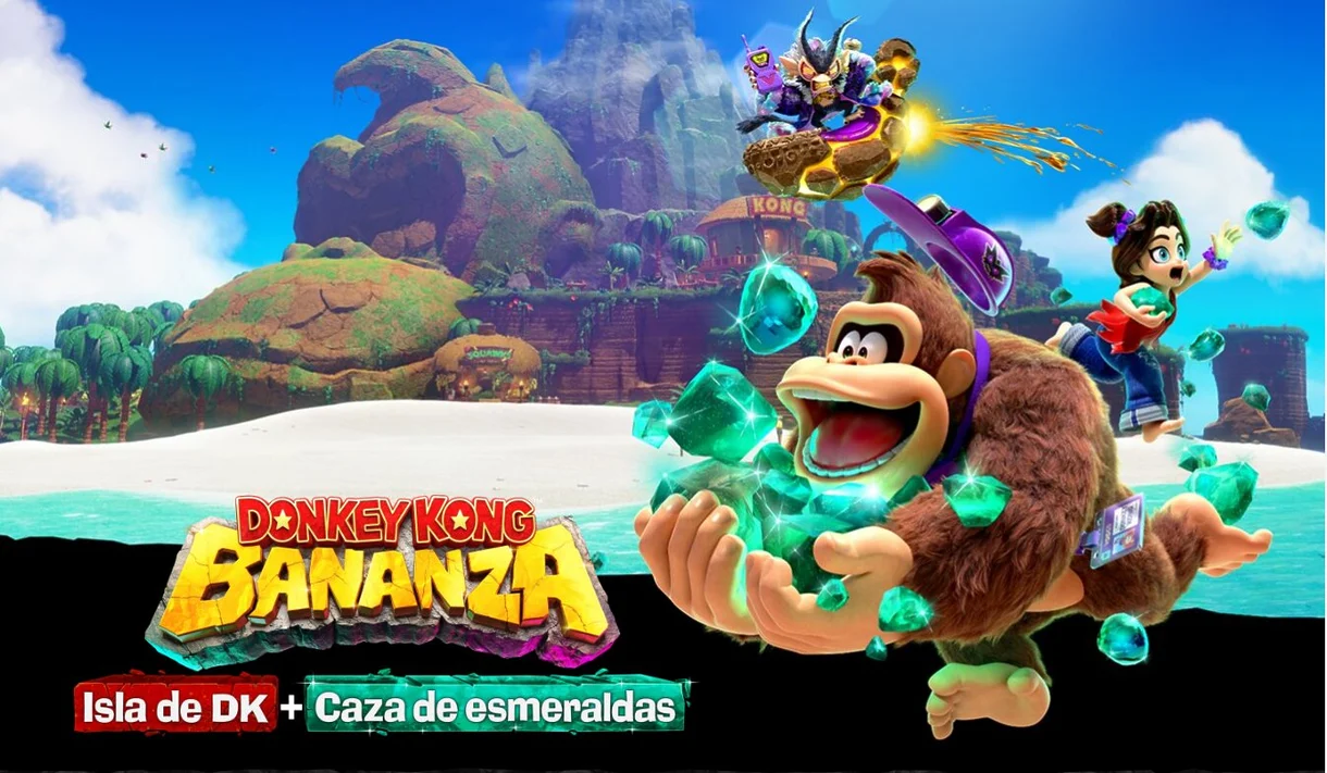 No han pasado ni 3 meses y Donkey Kong Bananza recibe su primer DLC de pago