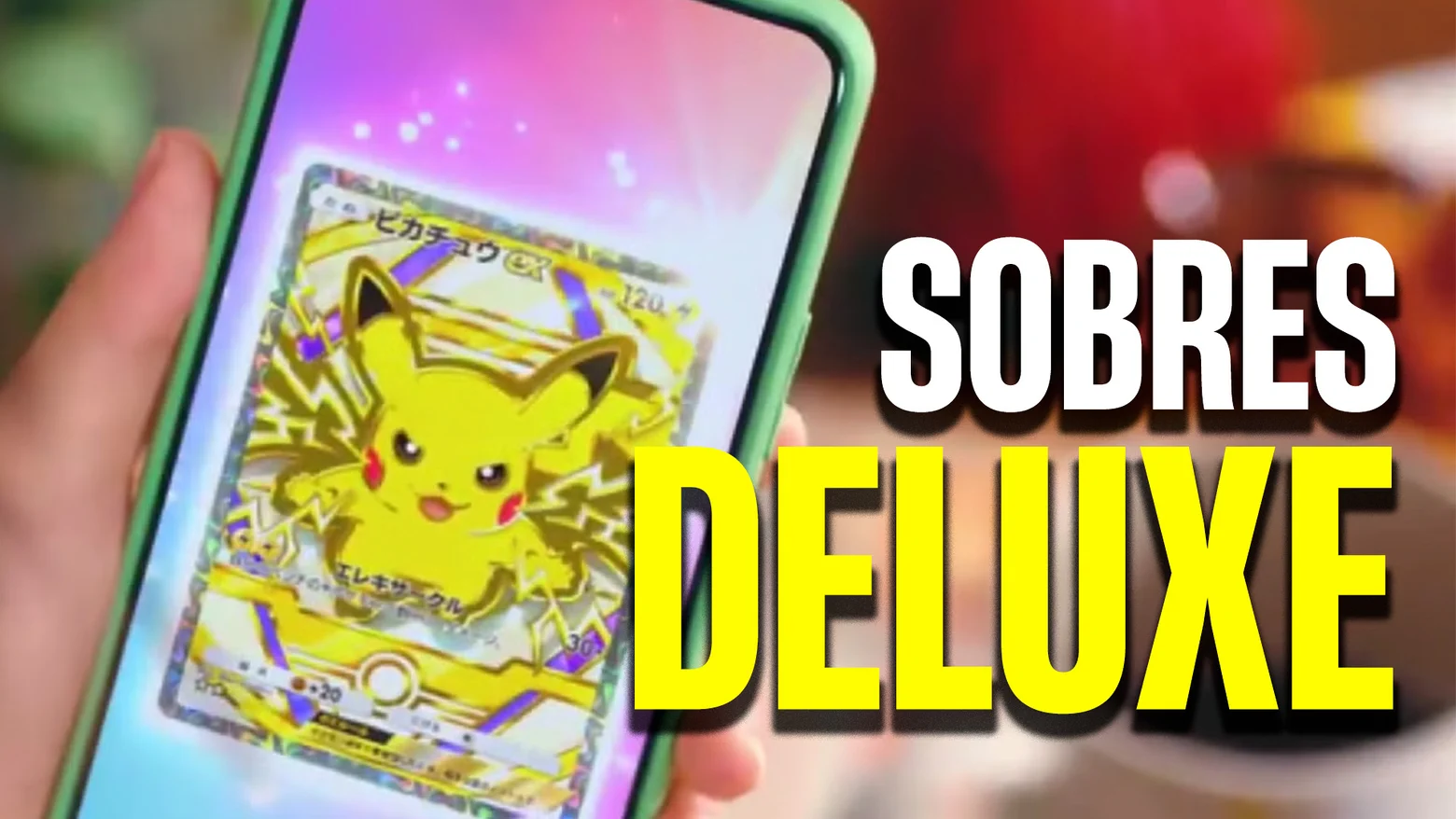 Sobres Deluxe de JCC Pokémon Pocket
