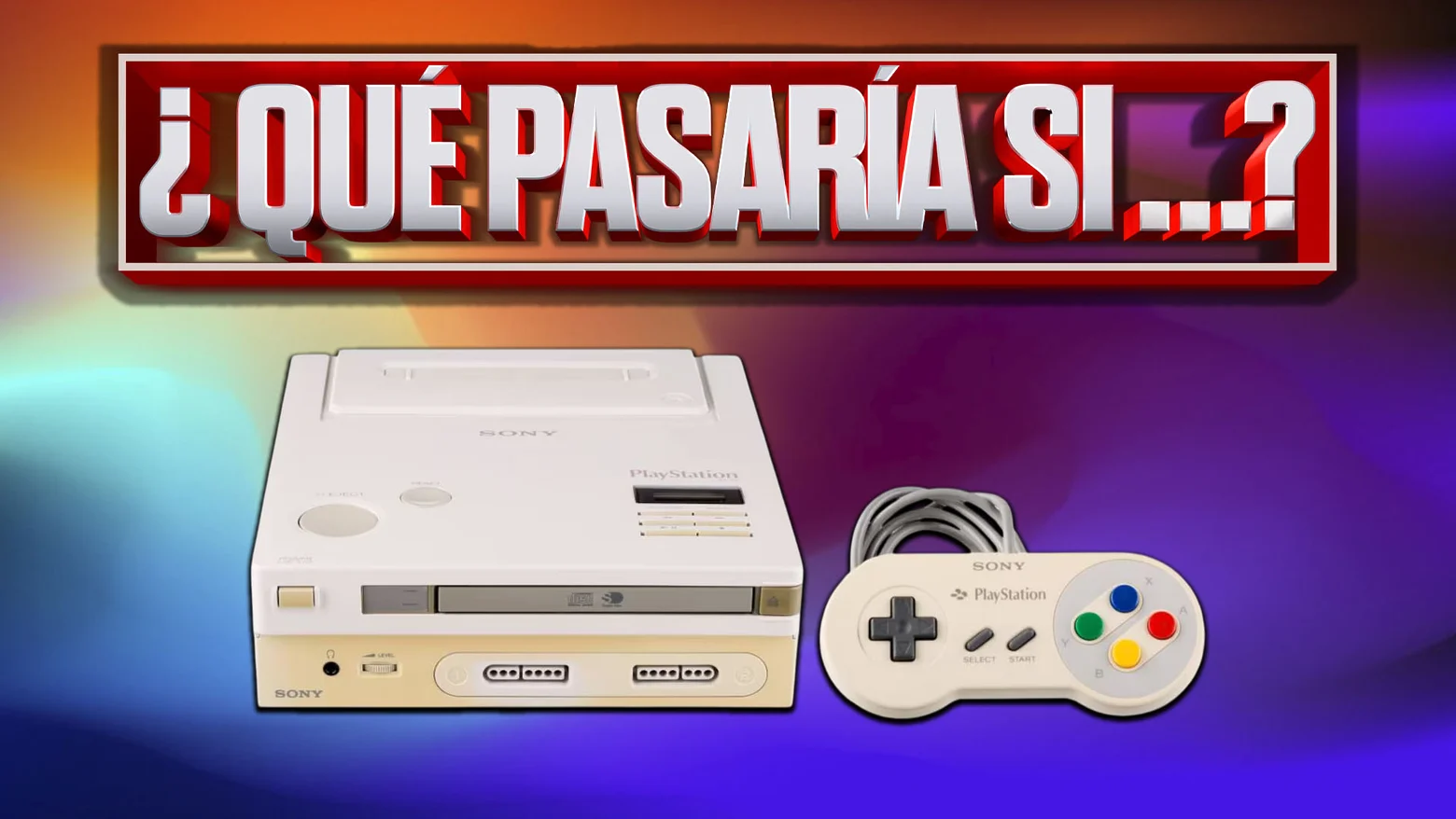 El 'qué pasaría si' más grande de los videojuegos: Nintendo + PlayStation