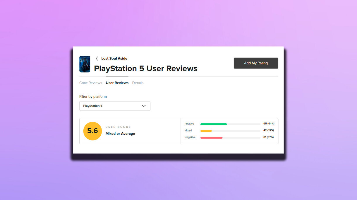 Lost Soul Aside recibe sus primeras notas en Metacritic