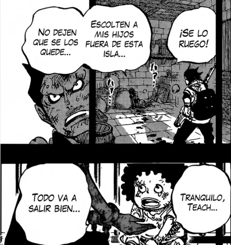 Viñeta filtrada del capítulo 1159 de one piece