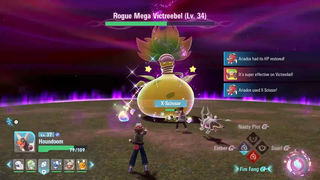 plza paris event 10 en m rogue battle victreebel