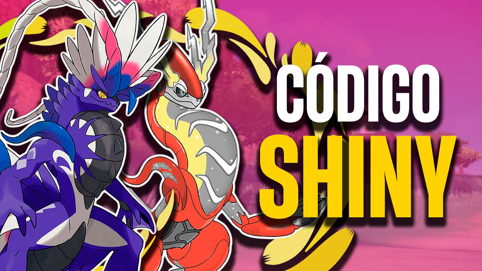 Miraidon y Koraidon Shiny