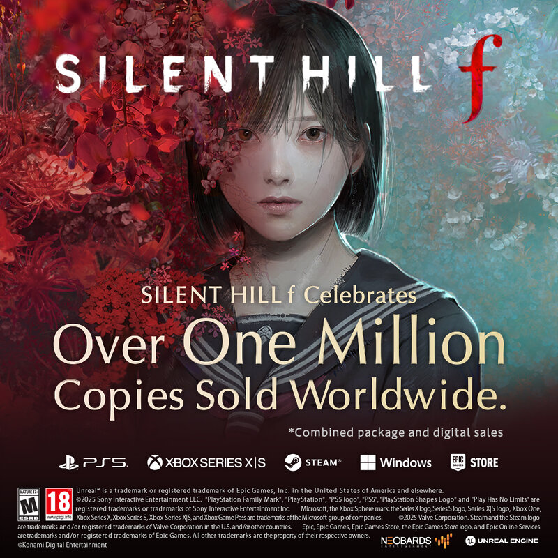 Un regreso triunfal: Silent Hill f supera el millón de unidades vendidas en todo el mundo