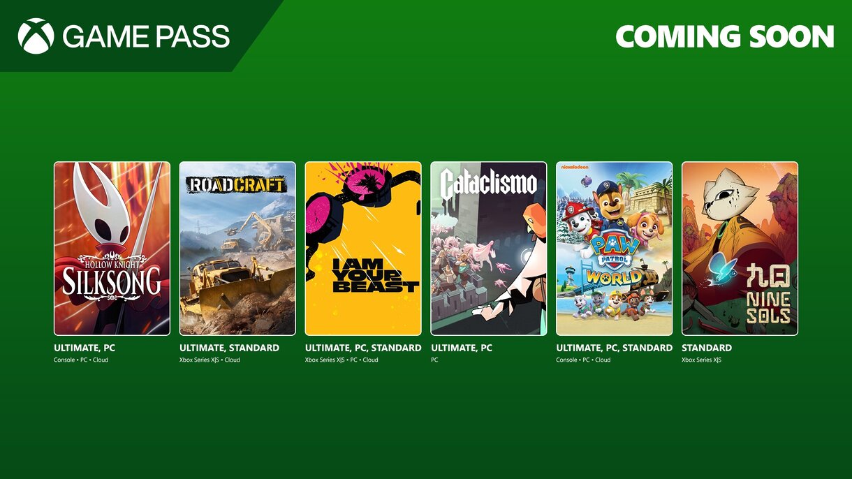 Xbox Game Pass de septiembre 2025