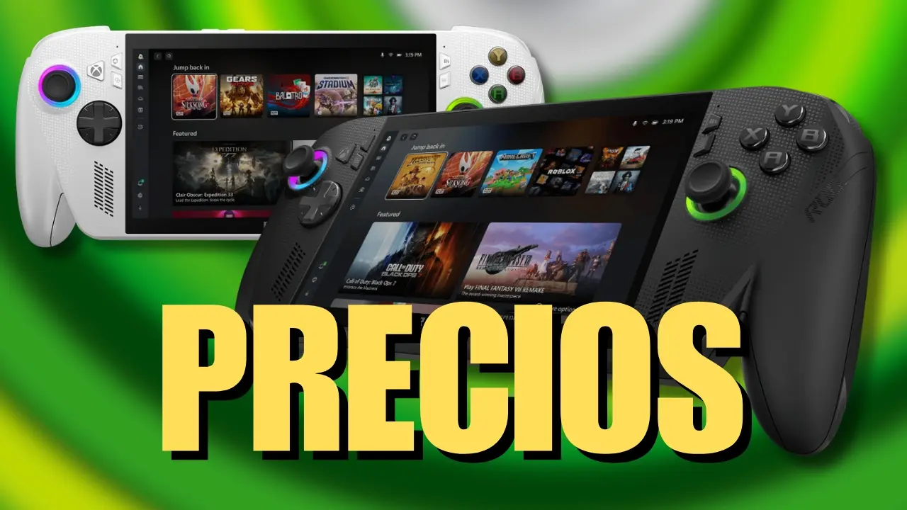 Xbox Rog Ally, precios