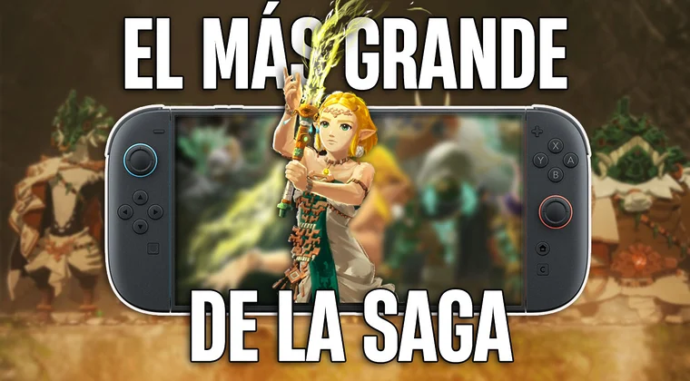 Imagen de Hyrule Warriors: La era del destierro, se convierte en el juego más grande de Zelda y este es el almacenamiento que necesitarás