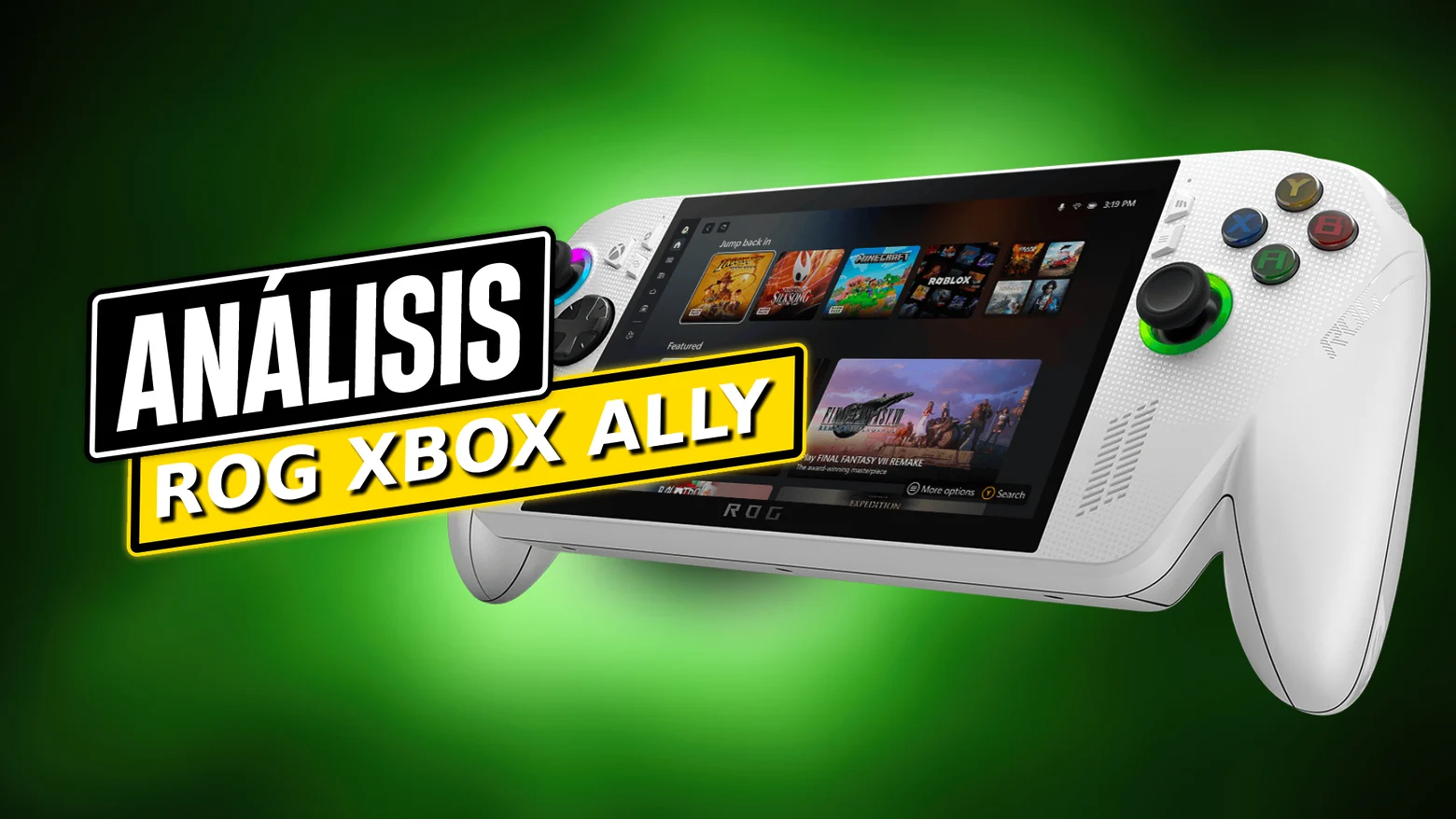 ROG Xbox Ally Análisis