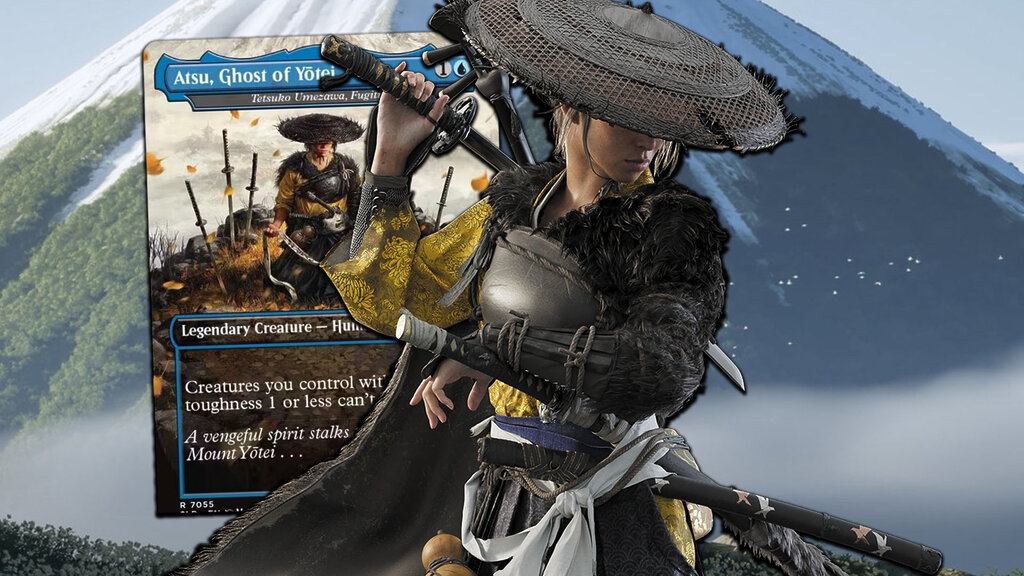 Magic: The Gathering anuncia colaboración con Ghost of Yotei: Atsu tendrá su propia carta oficial