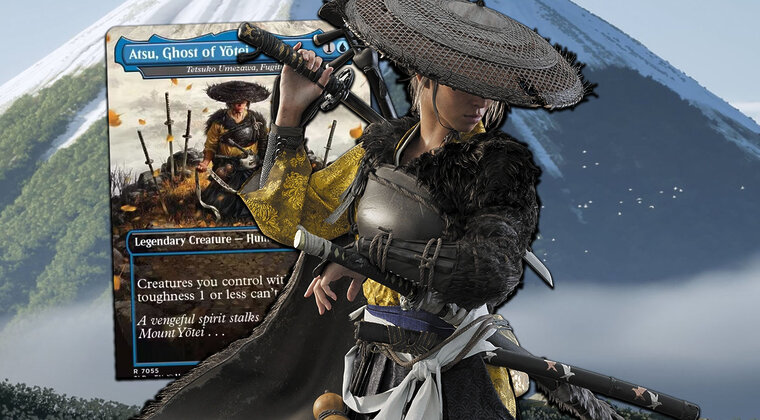 Imagen de Magic: The Gathering anuncia colaboración con Ghost of Yotei: Atsu tendrá su propia carta oficial