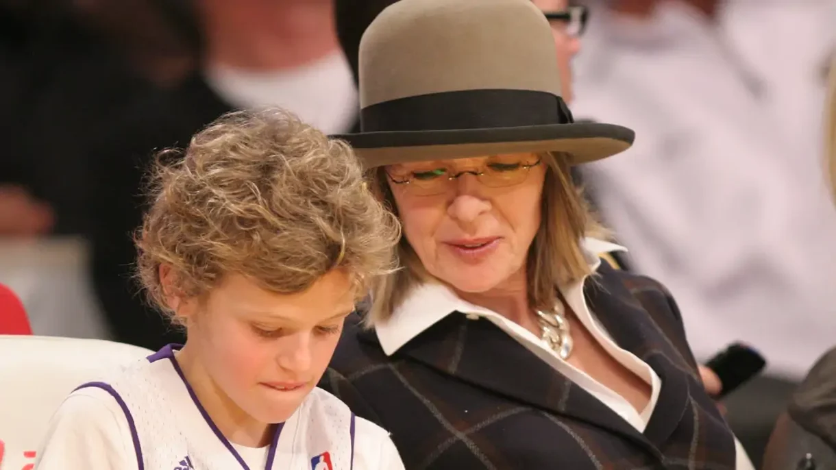 diane keaton e hijo