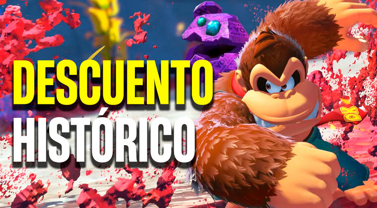 Imagen de Rebaja histórica de Donkey Kong Bananza: consigue el juego de oferta por 20 euros menos