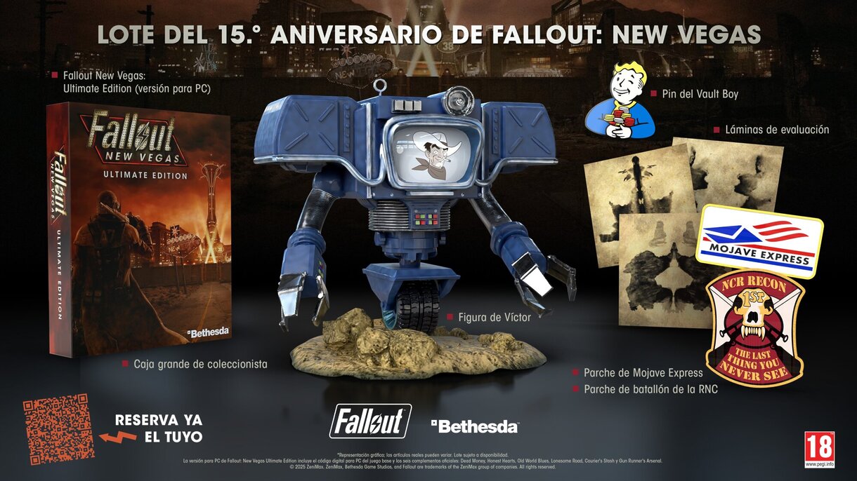 Edición física de Fallout: New vegas