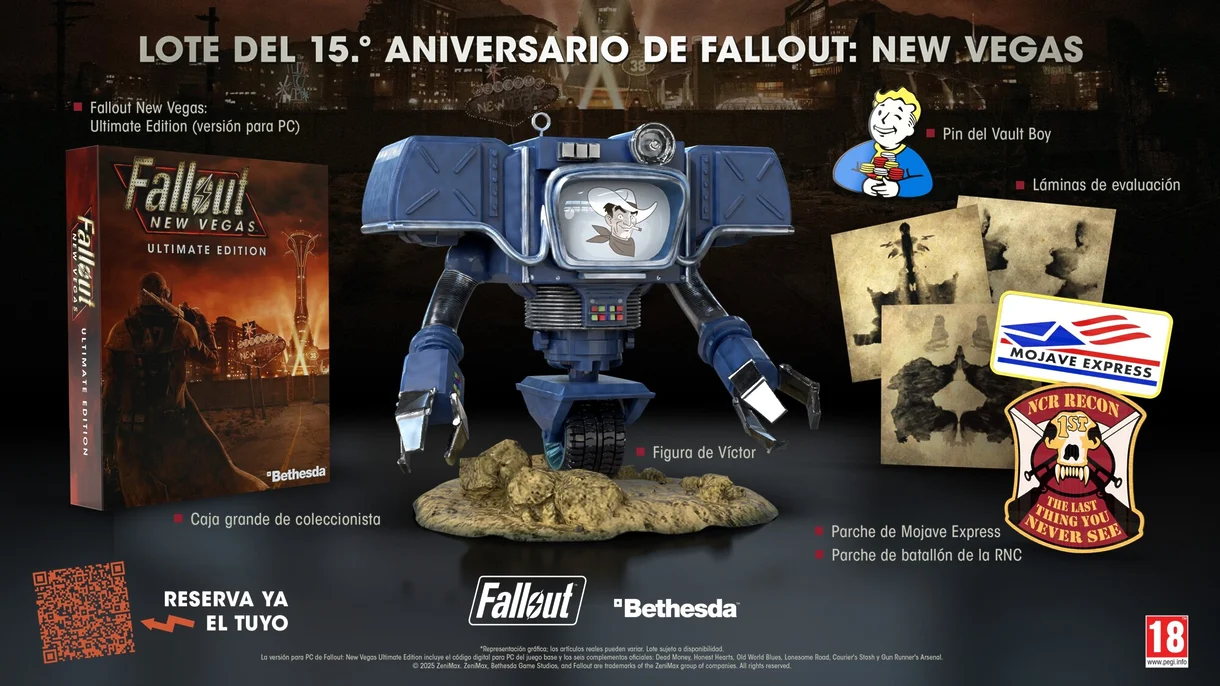 Edición física de Fallout: New vegas