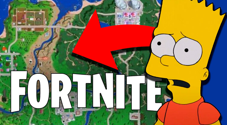 Imagen de Fortnite filtra su nuevo mapa de Springfield de Los Simpson, pero hay un detalle que decepciona bastante