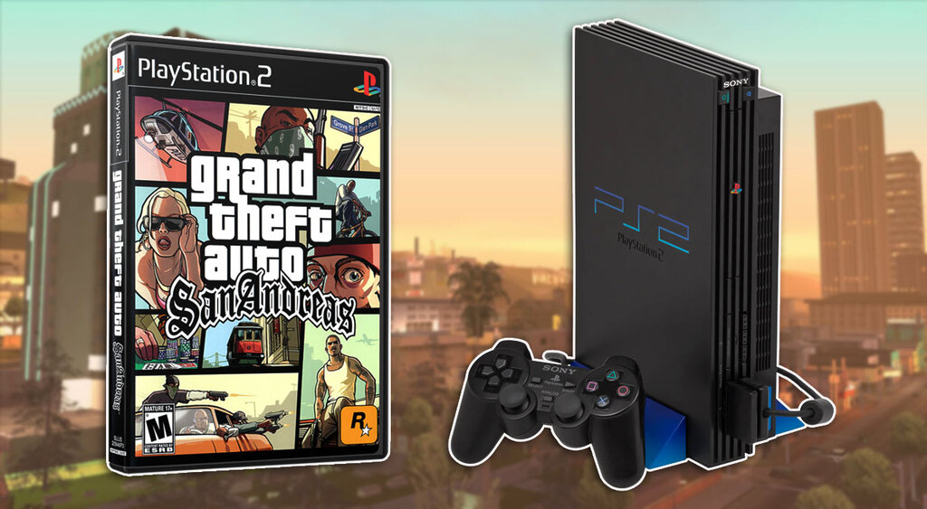 GTA SAN ANDREAS 21 ANIVERSARIO MEJOR JUEGO DE PS2