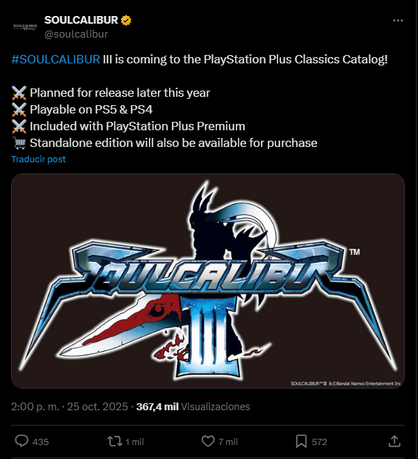 ¡No lo vas a creer! PS Plus añadirá este juego de lucha que marcó tu infancia en la era PS2