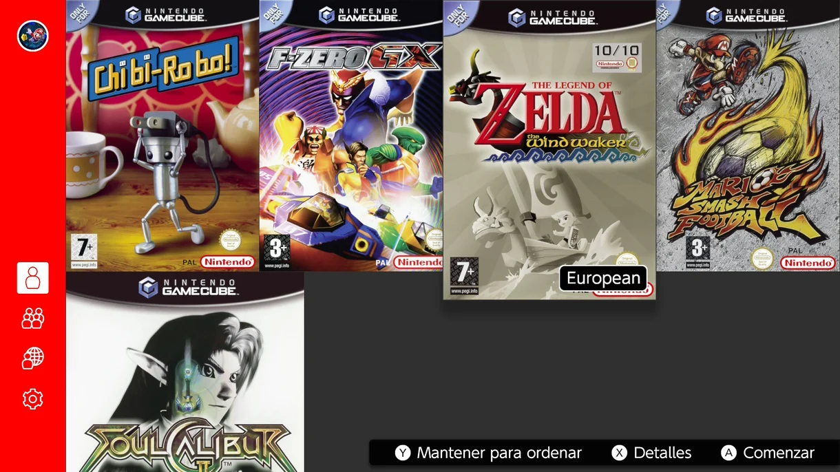 Todos los juegos de GameCube que se encuentran disponibles en Nintendo Switch Online