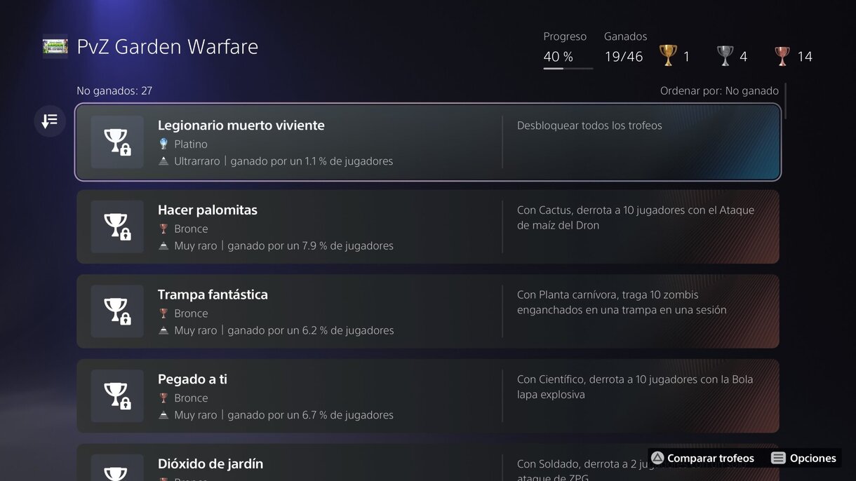 Conseguir este platino en 2025 es uno de los mayores retos que te puedes proponer