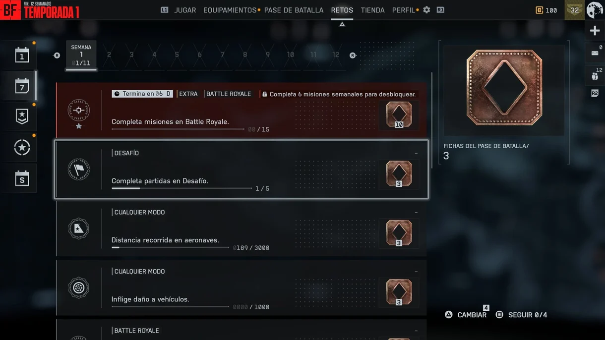 El truco para subir de nivel el pase de batalla en Battlefield 6 y REDSEC que casi nadie está usando